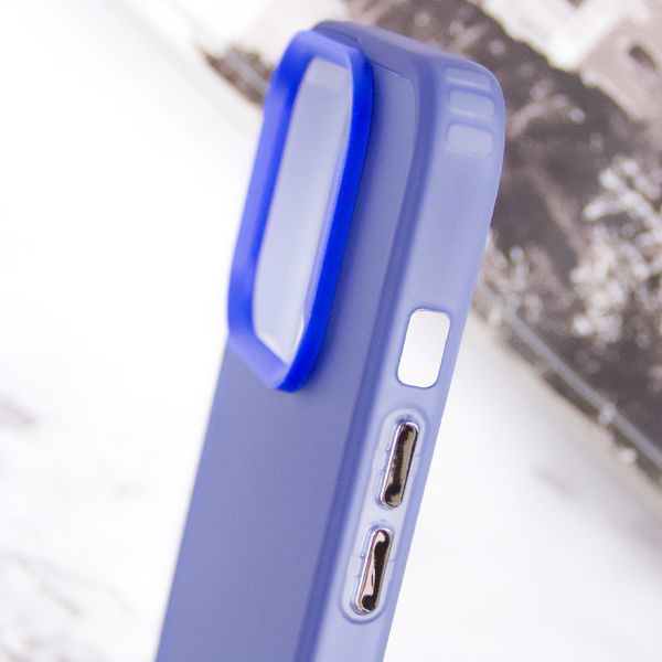 TPU+PC чохол Magic glow with protective edge для Apple iPhone 13 Pro (6.1") Blue (264162) 264162 фото