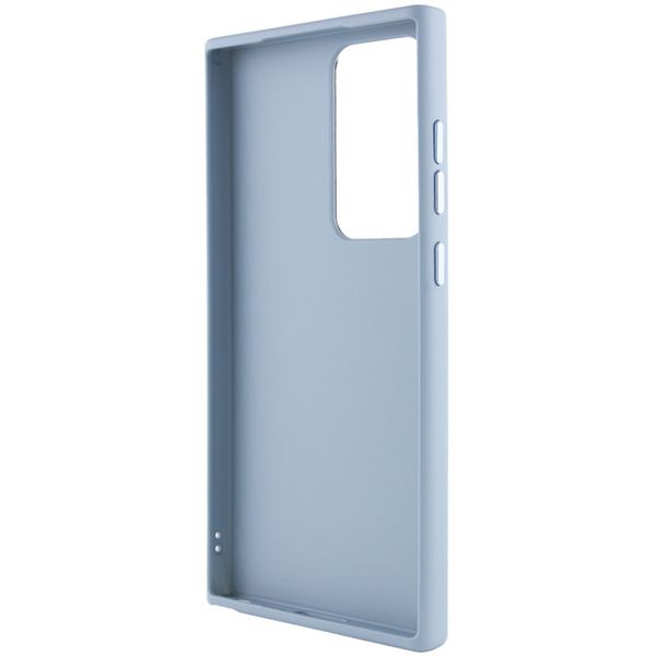 TPU чохол Bonbon Metal Style для для Samsung Galaxy S24 Ultra Блакитний / Mist blue (269936) 269936 фото