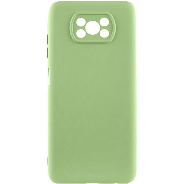 Чохол Silicone Cover Lakshmi Full Camera (A) для Xiaomi Poco X3 Pro Зелений / Pistachio (262056) 262056 фото