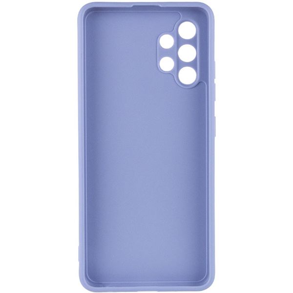 Силіконовий чохол Candy Full Camera для Samsung Galaxy A32 (A326B) 5G Блакитний / Mist blue (255540) 255540 фото