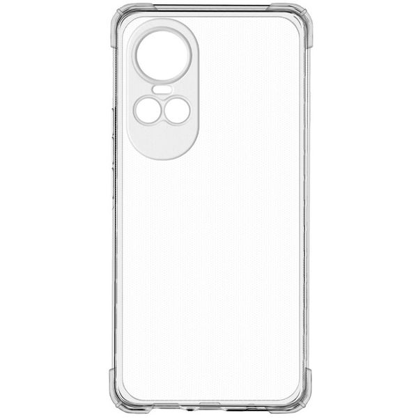 TPU чохол GETMAN Ease logo посилені кути Full Camera для Oppo Reno 10 Безбарвний (прозорий) (283266) 283266 фото