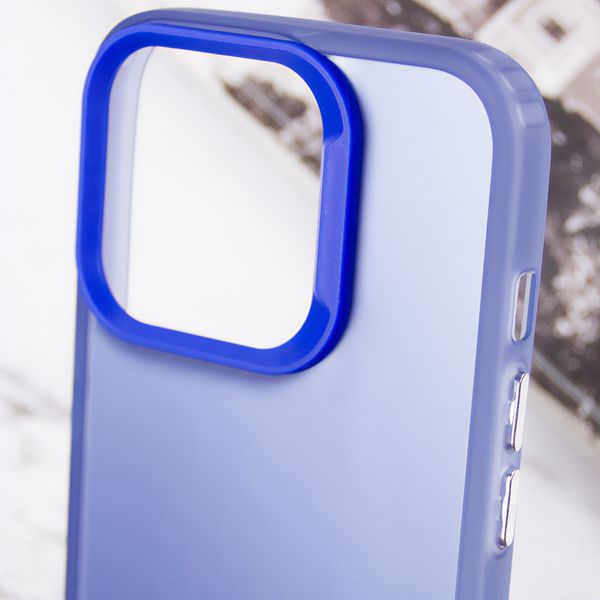 TPU+PC чохол Magic glow with protective edge для Apple iPhone 13 Pro (6.1") Blue (264162) 264162 фото