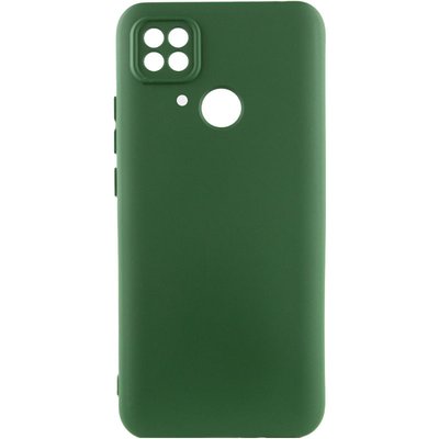 Чохол Silicone Cover Lakshmi Full Camera (AAA) для Xiaomi Redmi 10C Зелений / Cyprus Green (264027) 264027 фото