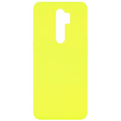 Чохол Silicone Cover Full without Logo (A) для Oppo A5 (2020) Жовтий / Flash (153353) 153353 фото