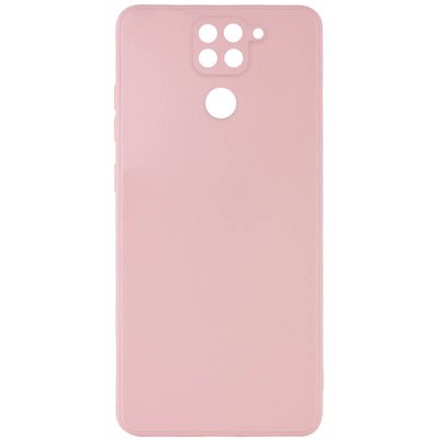 Силіконовий чохол Candy Full Camera для Xiaomi Redmi Note 9 Рожевий / Pink Sand (259099) 259099 фото