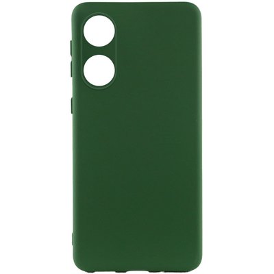 Чохол Silicone Cover Lakshmi Full Camera (AAA) для Oppo A78 4G Зелений / Cyprus Green (264735) 264735 фото