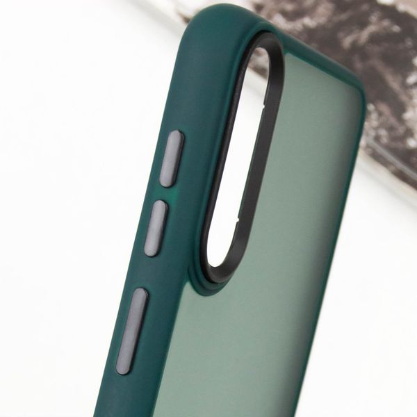 Чохол TPU+PC Lyon Frosted для Samsung Galaxy A50 (A505F) Green (265579) 265579 фото