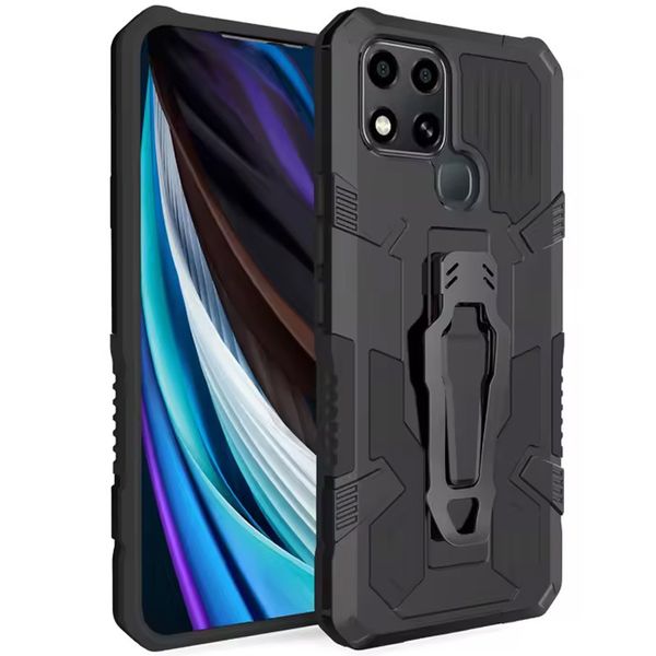 Противоударный чехол Defender Clip для Xiaomi Redmi 9C Black (284187) 284187 фото