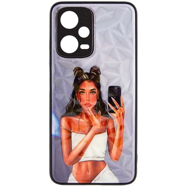 TPU+PC чохол Prisma Ladies для Xiaomi Redmi Note 12 Pro 5G Black in White (256082) 256082 фото