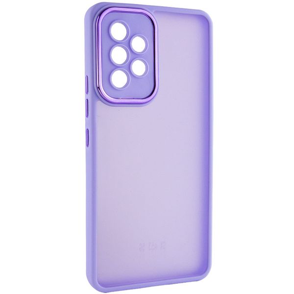 TPU+PC чохол Accent для Samsung Galaxy A32 (A325F) 4G White / Purple (227082) 227082 фото