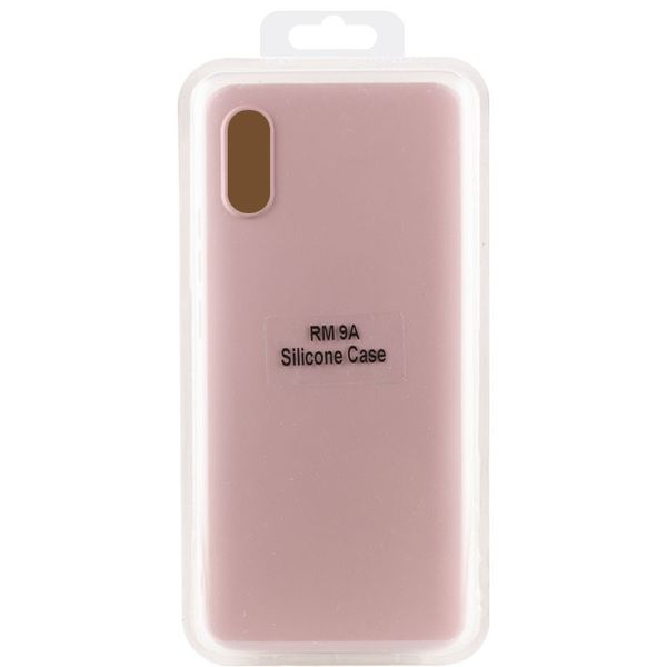 Чехол Silicone Cover Lakshmi (AA) для Xiaomi Redmi 9A Розовый / Pink Sand (299010) 299010 фото