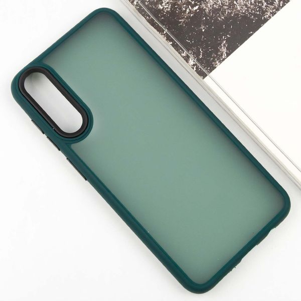 Чохол TPU+PC Lyon Frosted для Samsung Galaxy A50 (A505F) Green (265579) 265579 фото