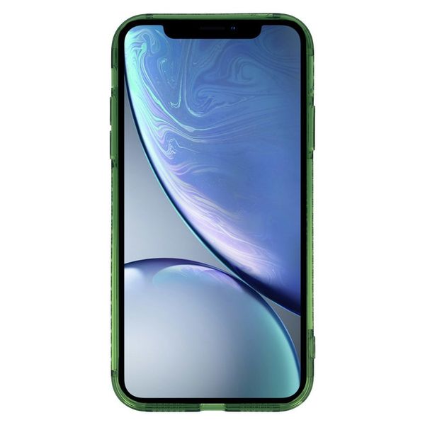 Чохол TPU Starfall Clear для Apple iPhone XR (6.1") Зелений (254143) 254143 фото