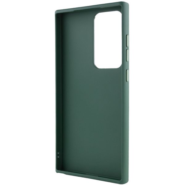 TPU чохол Bonbon Metal Style для для Samsung Galaxy S24 Ultra Зелений / Army green (269937) 269937 фото