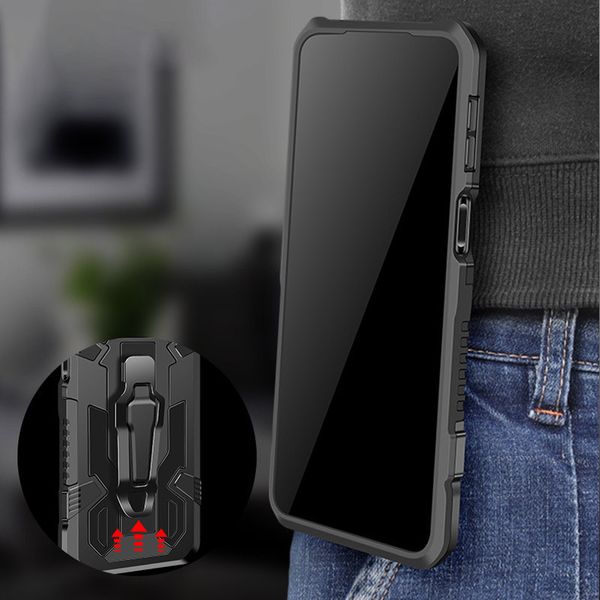 Противоударный чехол Defender Clip для Xiaomi Redmi 9C Black (284187) 284187 фото