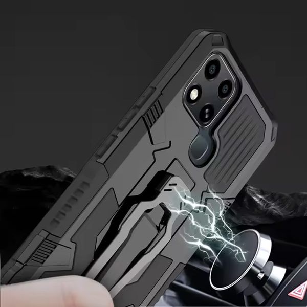 Противоударный чехол Defender Clip для Xiaomi Redmi 9C Black (284187) 284187 фото