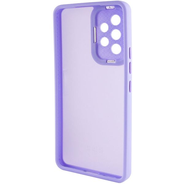 TPU+PC чохол Accent для Samsung Galaxy A32 (A325F) 4G White / Purple (227082) 227082 фото