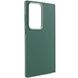 TPU чохол Bonbon Metal Style для для Samsung Galaxy S24 Ultra Зелений / Army green (269937) 269937 фото 2