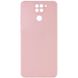 Силіконовий чохол Candy Full Camera для Xiaomi Redmi Note 9 Рожевий / Pink Sand (259099) 259099 фото 1