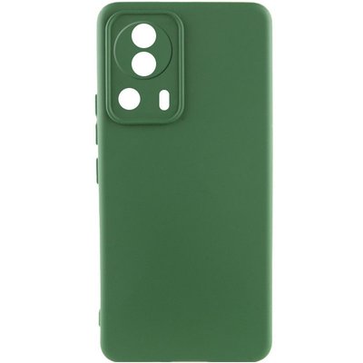 Чохол Silicone Cover Lakshmi Full Camera (A) для Xiaomi 13 Lite Зелений / Dark green (248216) 248216 фото