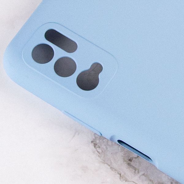 Чохол Silicone Cover Full Camera (AA) для Xiaomi Redmi Note 10 5G Блакитний / Lilac Blue (187981) 187981 фото