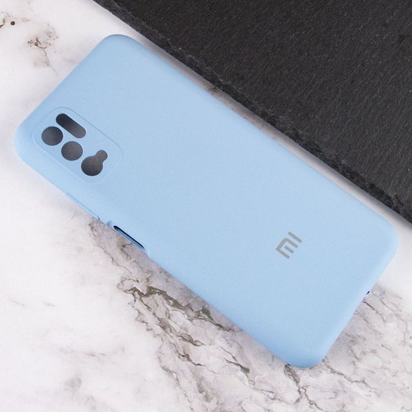 Чохол Silicone Cover Full Camera (AA) для Xiaomi Redmi Note 10 5G Блакитний / Lilac Blue (187981) 187981 фото