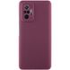 Чохол Silicone Cover Lakshmi Full Camera (AAA) для Xiaomi Redmi Note 11 Pro (Global) Бордовий / Plum (253007) 253007 фото 1