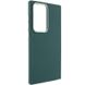 TPU чохол Bonbon Metal Style для для Samsung Galaxy S24 Ultra Зелений / Pine green (269938) 269938 фото 2