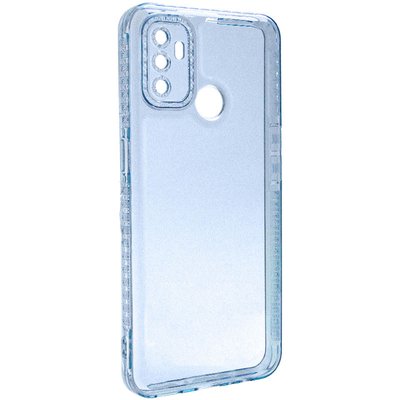 Чохол TPU Starfall Clear для Samsung Galaxy A54 5G Блакитний (251120) 251120 фото