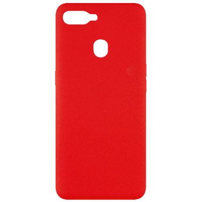Чохол Silicone Cover Full without Logo (A) для Oppo A5s Червоний / Red (153392) 153392 фото