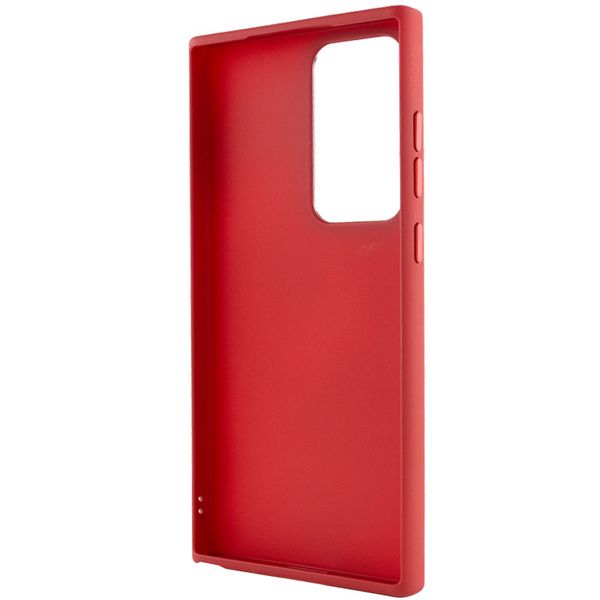 TPU чохол Bonbon Metal Style для для Samsung Galaxy S24 Ultra Червоний / Red (269939) 269939 фото