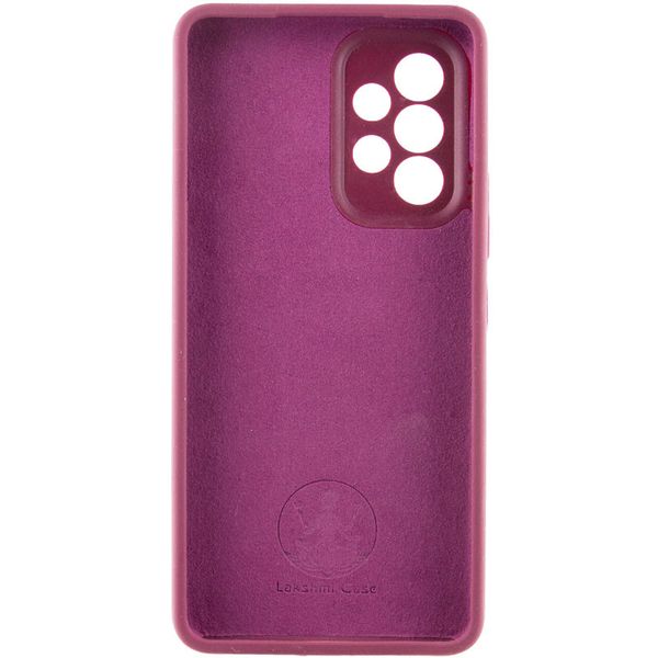 Чохол Silicone Cover Lakshmi Full Camera (AAA) для Samsung Galaxy A33 5G Бордовий / Plum (253067) 253067 фото