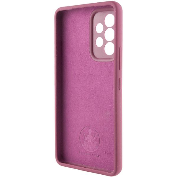 Чохол Silicone Cover Lakshmi Full Camera (AAA) для Samsung Galaxy A33 5G Бордовий / Plum (253067) 253067 фото