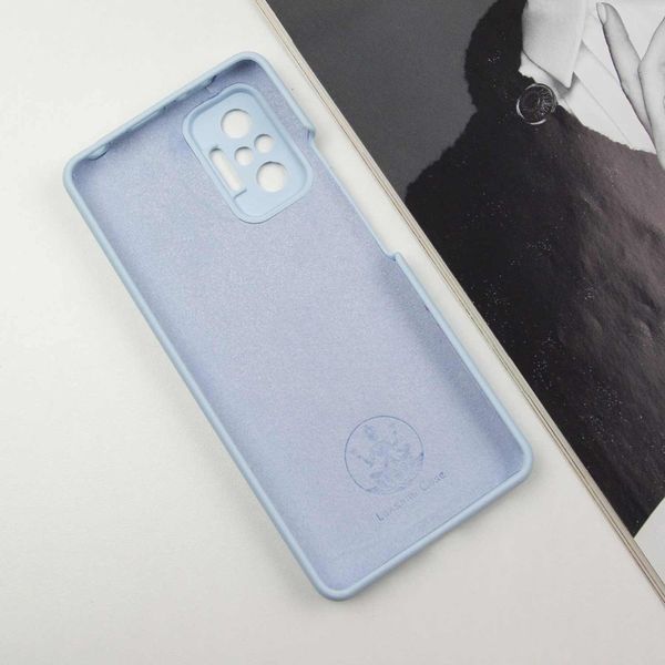 Чохол Silicone Cover Lakshmi Full Camera (AAA) для Xiaomi Redmi Note 11 Pro (Global) Блакитний / Sweet Blue (253008) 253008 фото