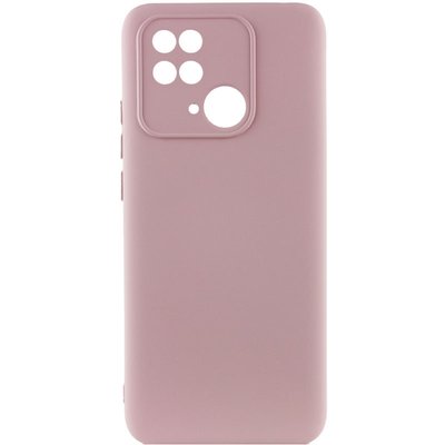 Чохол Silicone Cover Lakshmi Full Camera (AAA) для Xiaomi Redmi 10C Рожевий / Pink Sand (264032) 264032 фото