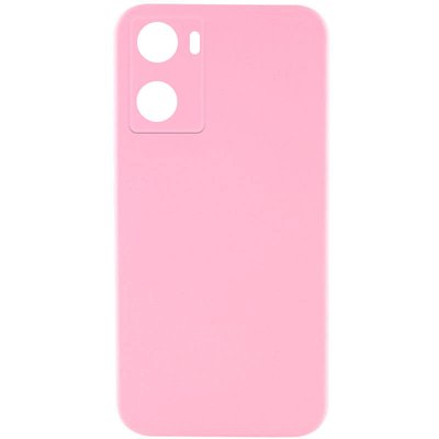 Чохол Silicone Cover Lakshmi Full Camera (AAA) для Oppo A57s Рожевий / Light pink (263774) 263774 фото