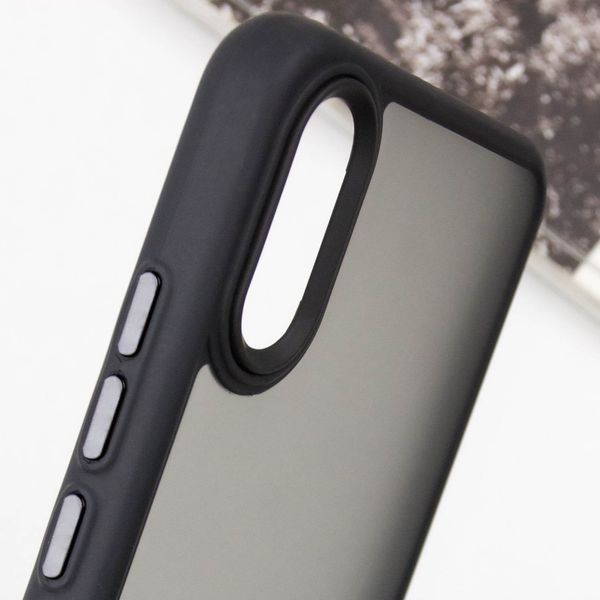 Чохол TPU+PC Lyon Frosted для Xiaomi Redmi 9A Black (265594) 265594 фото