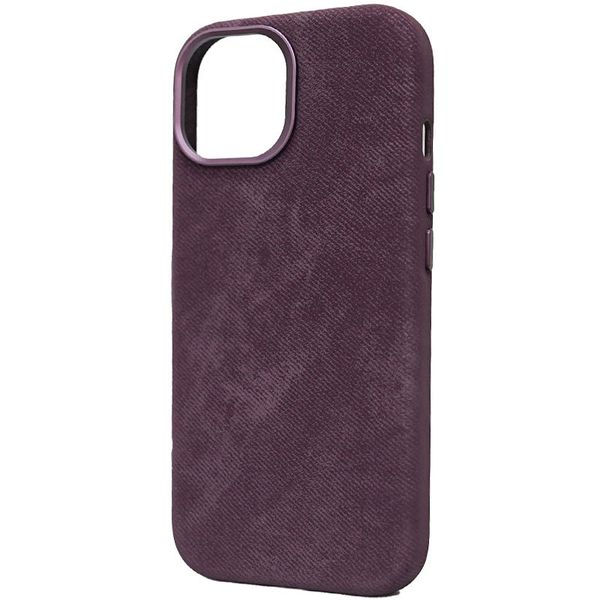 Чохол Denim with MagSafe для Apple iPhone 15 (6.1") Deep Purple (266742) 266742 фото