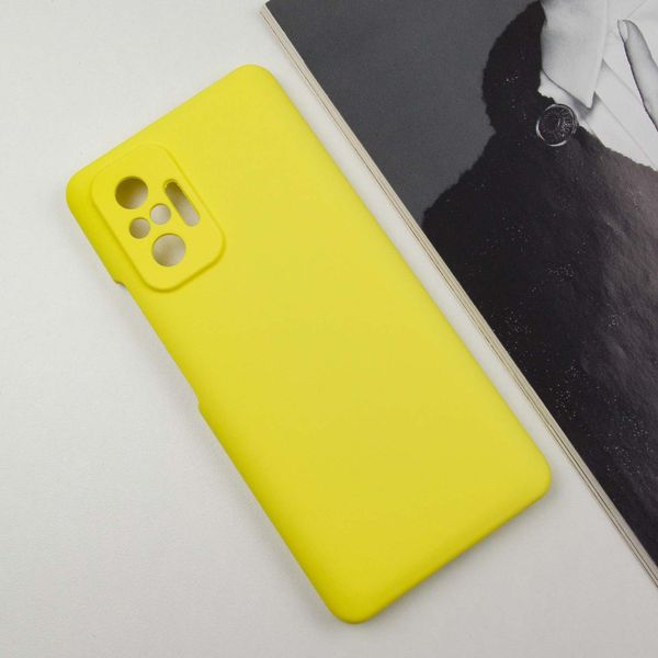 Чохол Silicone Cover Lakshmi Full Camera (AAA) для Xiaomi Redmi Note 11 Pro (Global) Жовтий / Yellow (253009) 253009 фото