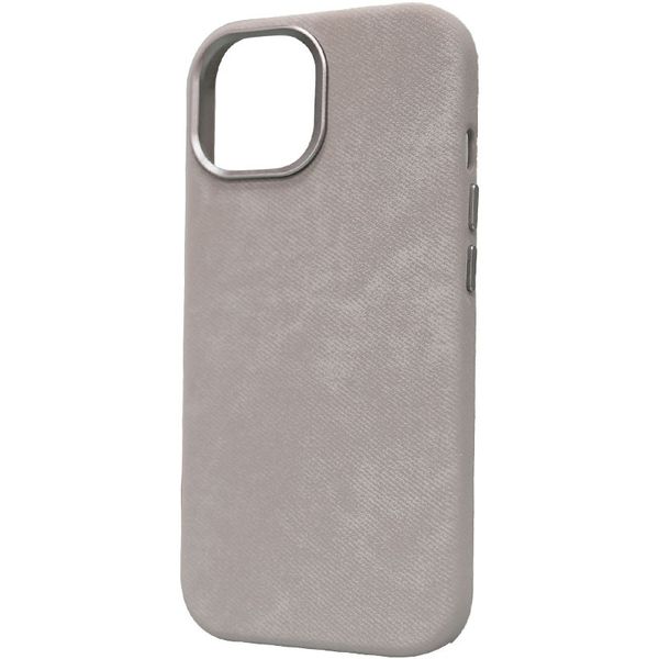 Чохол Denim with MagSafe для Apple iPhone 14 Pro (6.1") Gray (266722) 266722 фото