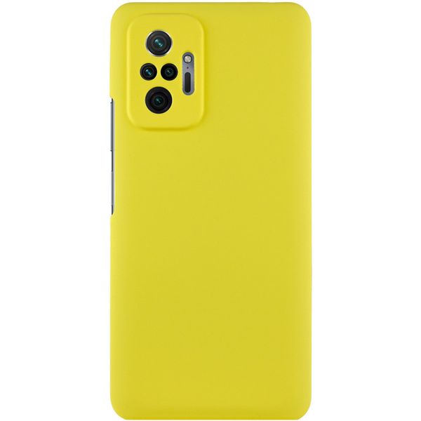 Чохол Silicone Cover Lakshmi Full Camera (AAA) для Xiaomi Redmi Note 11 Pro (Global) Жовтий / Yellow (253009) 253009 фото