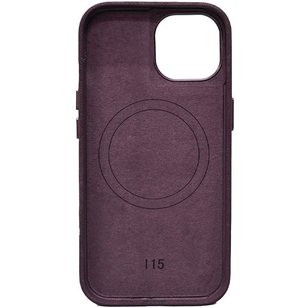 Чохол Denim with MagSafe для Apple iPhone 15 (6.1") Deep Purple (266742) 266742 фото