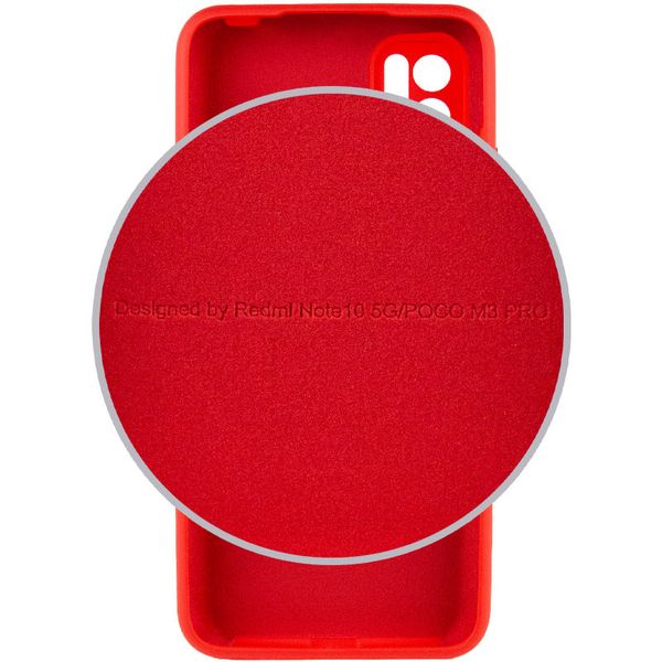 Чохол Silicone Cover Full Camera (AA) для Xiaomi Redmi Note 10 5G Червоний / Red (187992) 187992 фото