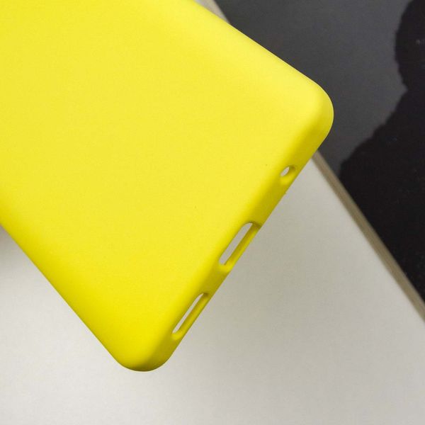 Чохол Silicone Cover Lakshmi Full Camera (AAA) для Xiaomi Redmi Note 11 Pro (Global) Жовтий / Yellow (253009) 253009 фото