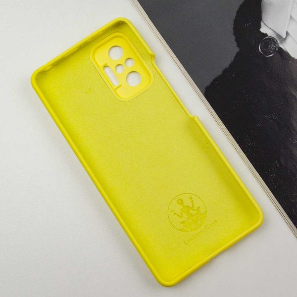 Чохол Silicone Cover Lakshmi Full Camera (AAA) для Xiaomi Redmi Note 11 Pro (Global) Жовтий / Yellow (253009) 253009 фото