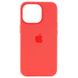 Чохол Silicone case (AAA) full with Magsafe для Apple iPhone 15 Pro Max (6.7") Червоний / Guava (265992) 265992 фото 2