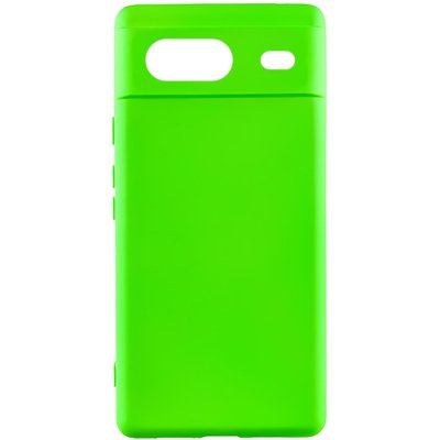 Чохол Silicone Cover Lakshmi (A) для Google Pixel 7 Салатовий / Neon Green (267014) 267014 фото