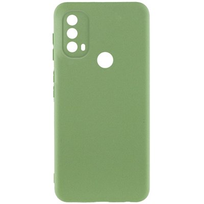 Чохол Silicone Cover Lakshmi Full Camera (A) для Motorola Moto E40 Зелений / Pistachio (272145) 272145 фото