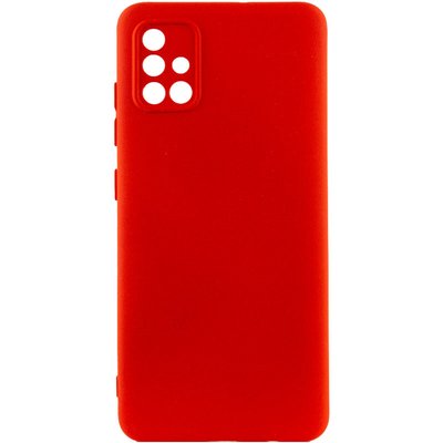 Чохол Silicone Cover Lakshmi Full Camera (A) для Samsung Galaxy A51 Червоний / Red (212391) 212391 фото