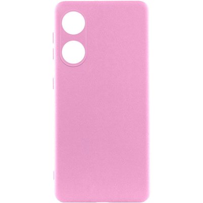 Чохол Silicone Cover Lakshmi Full Camera (AAA) для Oppo A78 4G Рожевий / Light pink (264739) 264739 фото